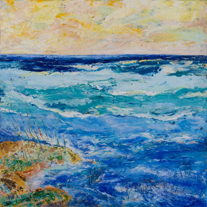 Untitled, oil on canvas, by Marius Starkey