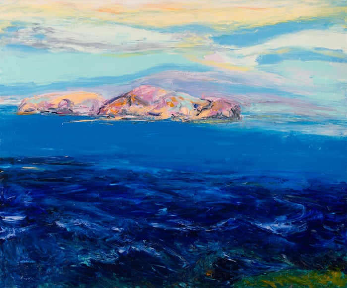Untitled, oil on canvas, by Marius Starkey